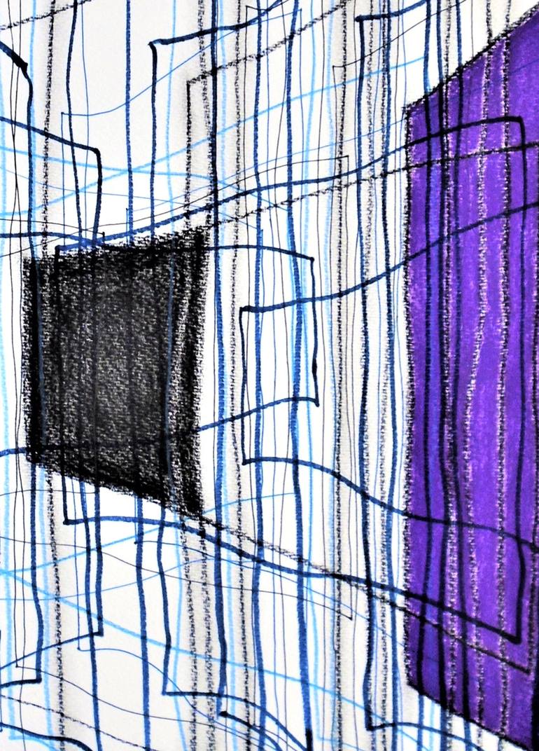 Original Expressionism Abstract Mixed Media by Kevin Jones