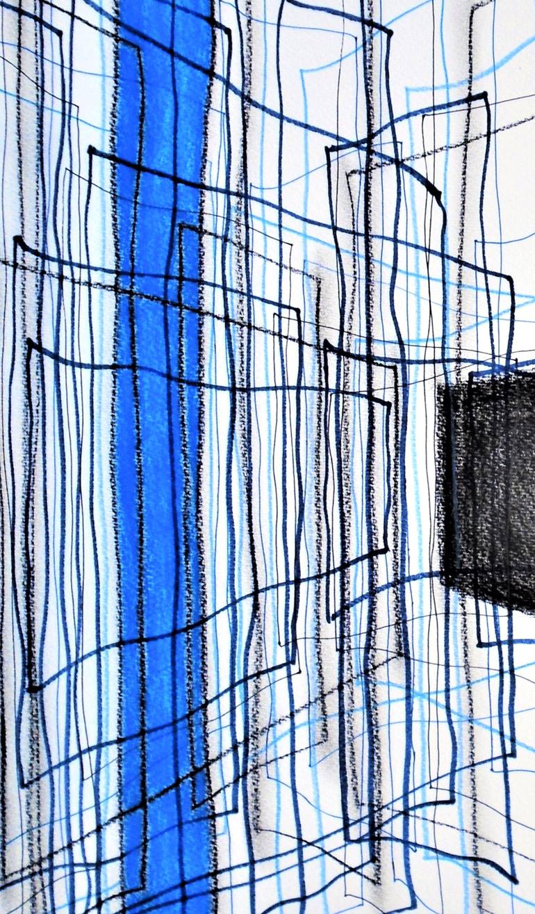 Original Expressionism Abstract Mixed Media by Kevin Jones