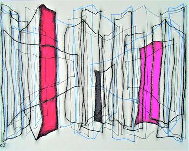 Original Abstract Drawings by Kevin Jones