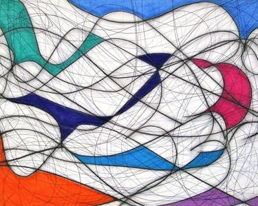 Print of Abstract Drawings by Kevin Jones