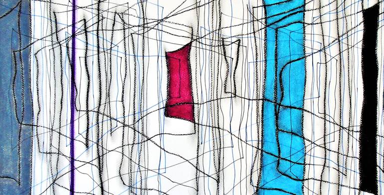 Original Expressionism Abstract Drawing by Kevin Jones