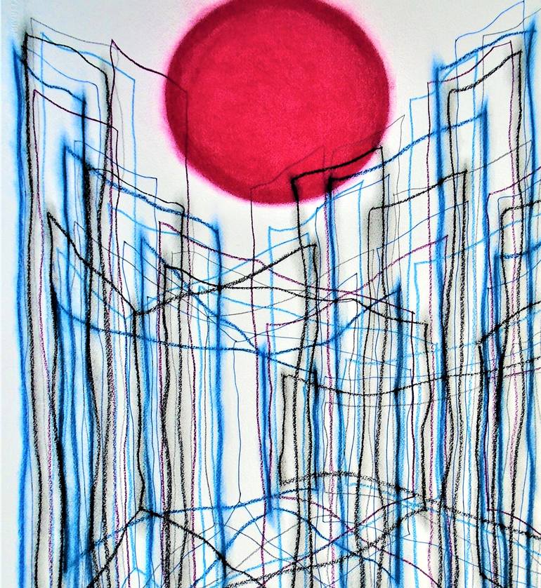 Original Expressionism Abstract Mixed Media by Kevin Jones