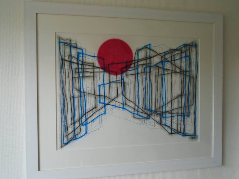 Original Expressionism Abstract Mixed Media by Kevin Jones
