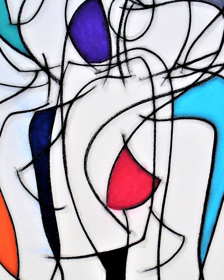 Original Minimalism Abstract Drawing by Kevin Jones
