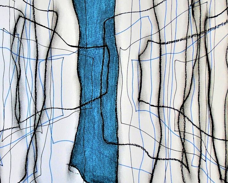 Original Contemporary Abstract Drawing by Kevin Jones