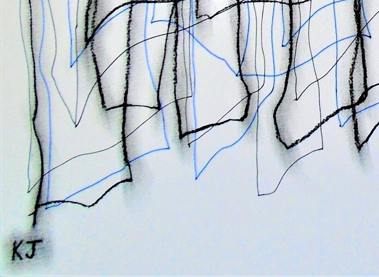 Original Contemporary Abstract Drawing by Kevin Jones