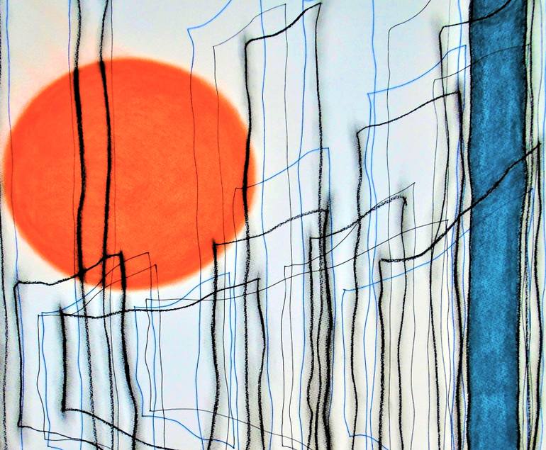 Original Contemporary Abstract Drawing by Kevin Jones