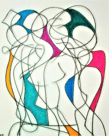 Original Abstract Drawings by Kevin Jones