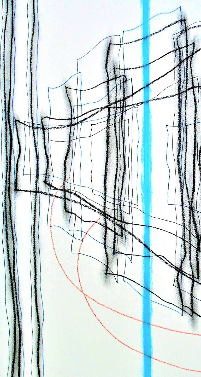 Original Contemporary Abstract Drawing by Kevin Jones