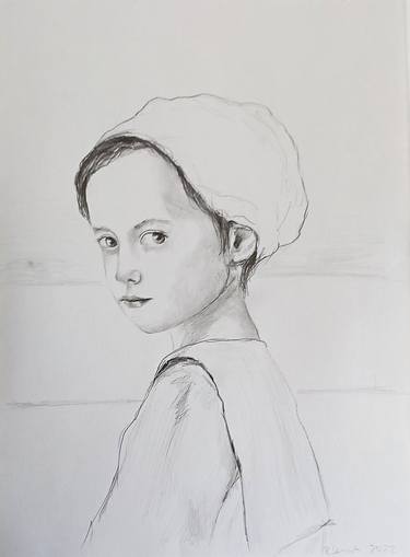 Print of Figurative Portrait Drawings by Regine Kuschke