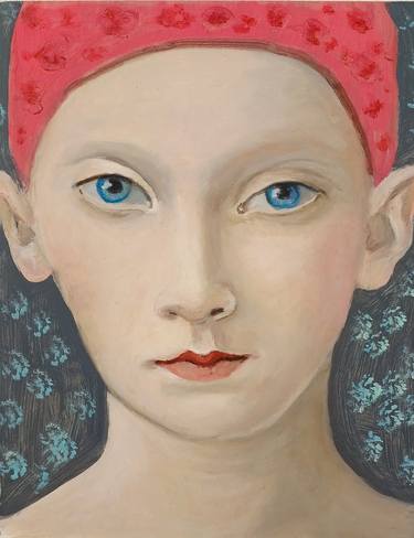 Original Figurative People Paintings by Regine Kuschke