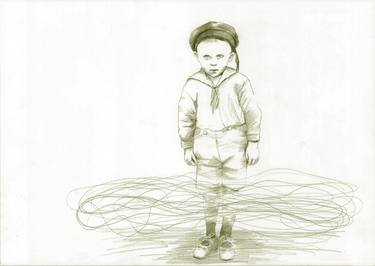 Print of Figurative Children Drawings by Regine Kuschke