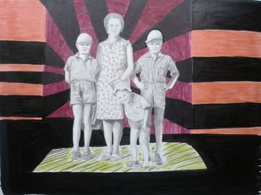 Original Family Drawings by Regine Kuschke