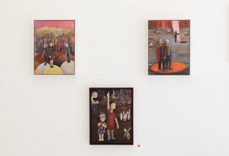 Original Expressionism Pop Culture/Celebrity Painting by Regine Kuschke