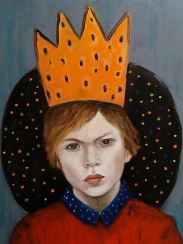 King Child | Orange colored Crown thumb