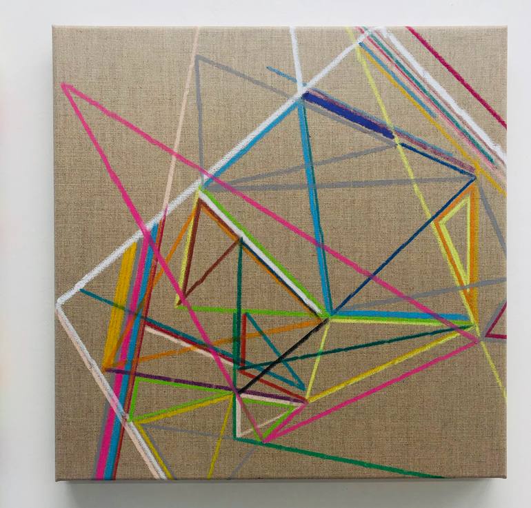 Original Contemporary Abstract Painting by Eva Breitfuss - Art Of Presence