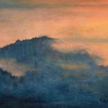 Foggy Mountain by Cynthia Angeles