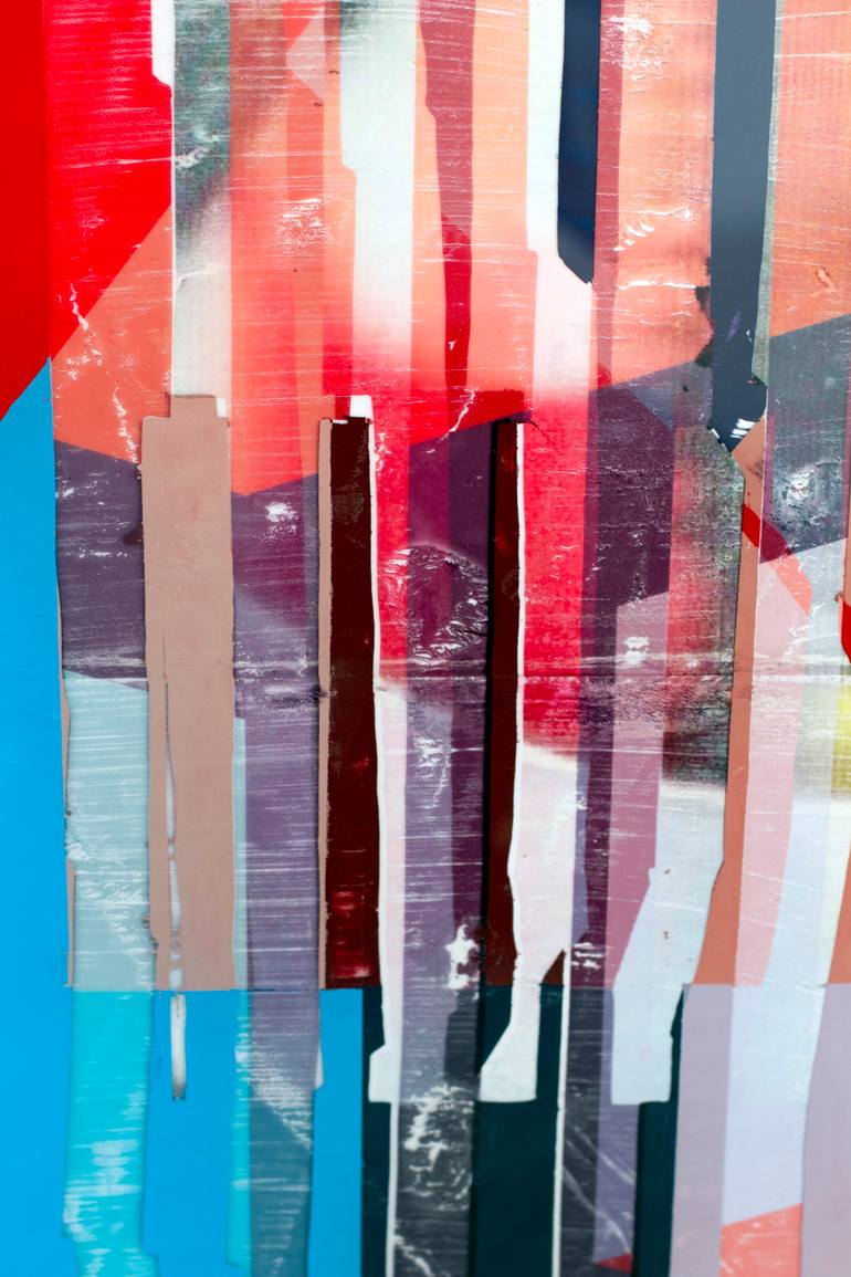 Original Pop Art Abstract Painting by Gabriele Walter