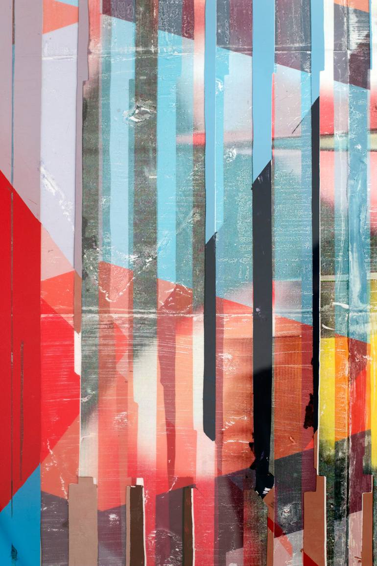 Original Pop Art Abstract Painting by Gabriele Walter