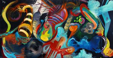 Print of Abstract Fantasy Paintings by Sarah Rohimone