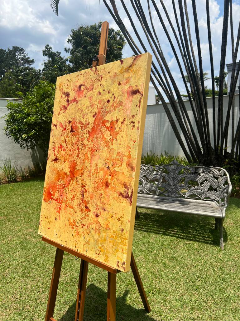 Original Conceptual Abstract Painting by Mirela Fioresy