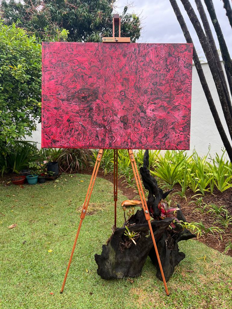 Original Conceptual Abstract Painting by Mirela Fioresy