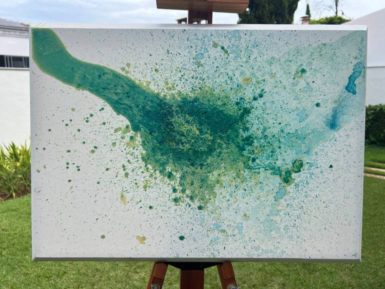 Original Abstract Painting by Mirela Fioresy