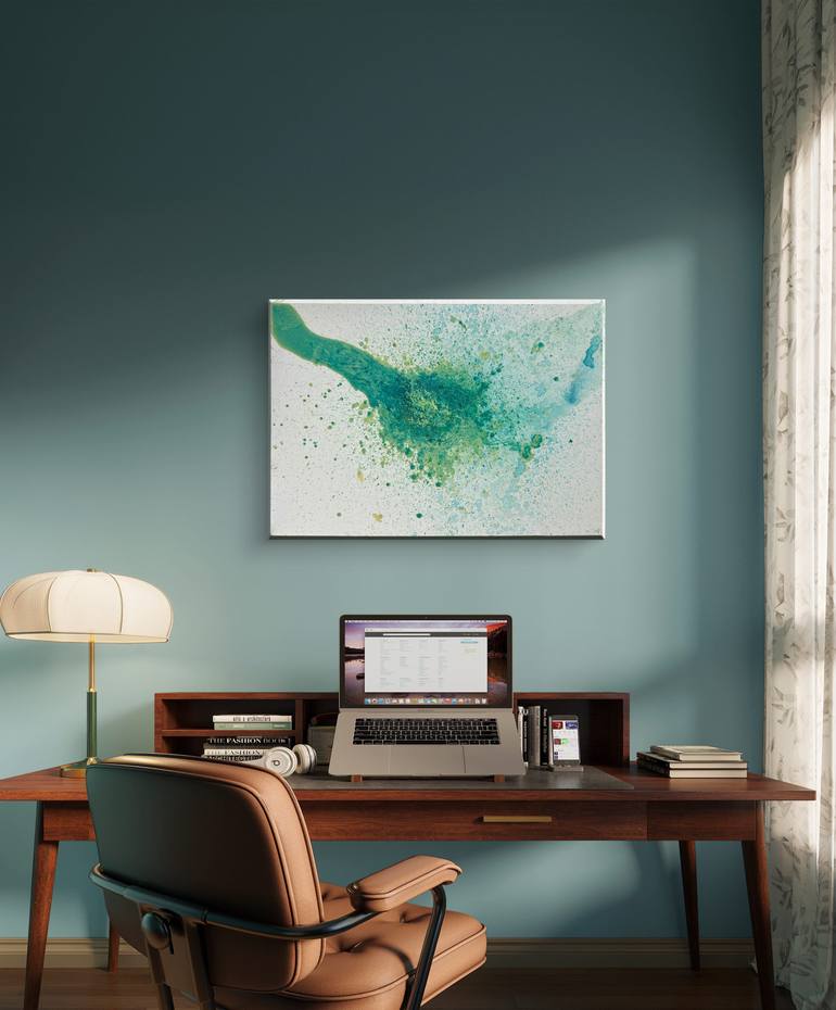 Original Abstract Painting by Mirela Fioresy