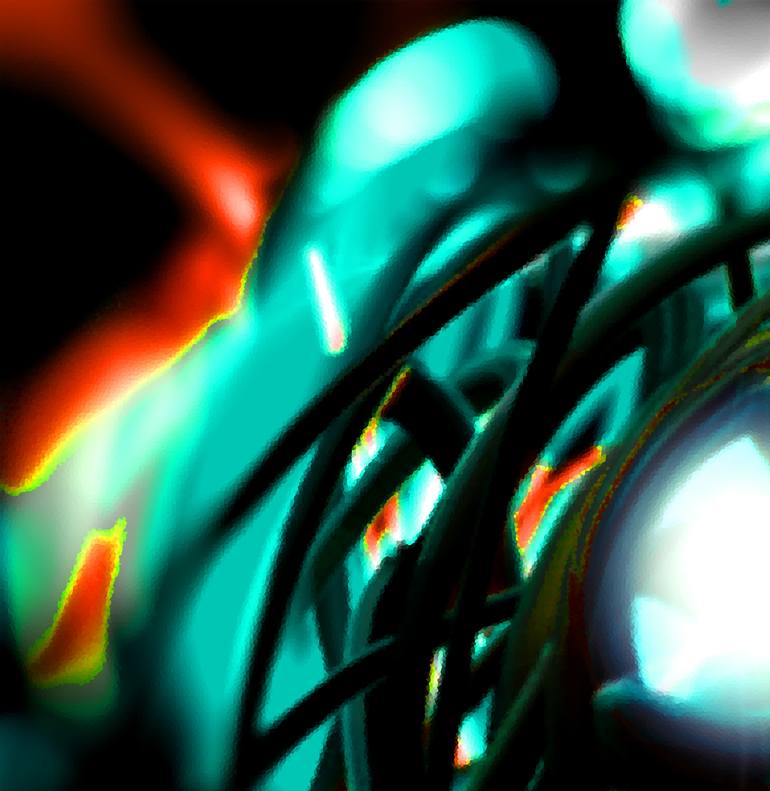 Original Abstract Expressionism Abstract Digital by Jason Lincoln Jeffers