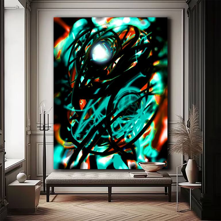 Original Abstract Expressionism Abstract Digital by Jason Lincoln Jeffers