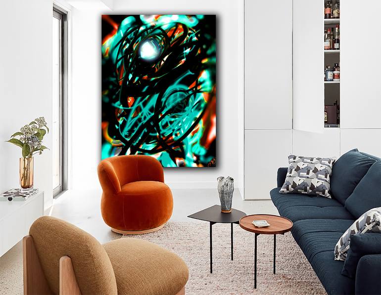 Original Abstract Expressionism Abstract Digital by Jason Lincoln Jeffers