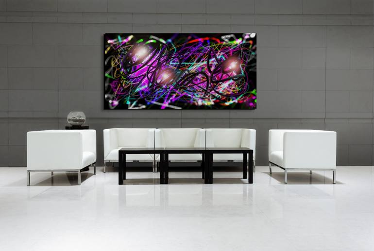 Original Abstract Expressionism Abstract Digital by Jason Lincoln Jeffers