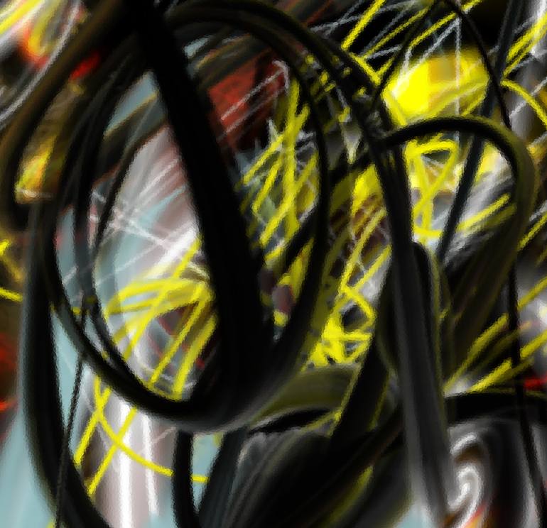 Original Abstract Expressionism Abstract Digital by Jason Lincoln Jeffers