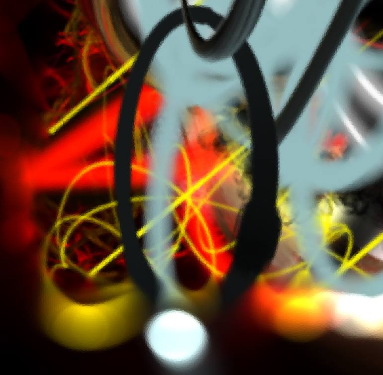 Original Abstract Expressionism Abstract Digital by Jason Lincoln Jeffers