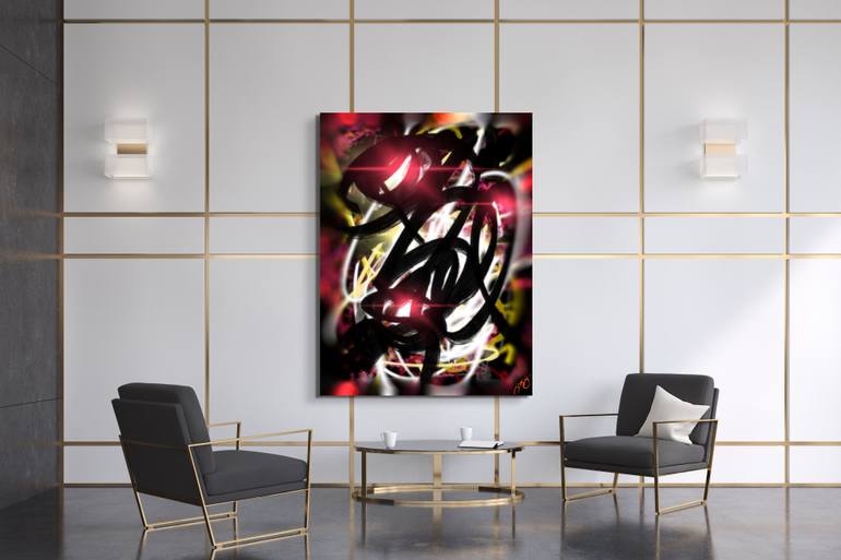 Original Abstract Expressionism Abstract Digital by Jason Lincoln Jeffers