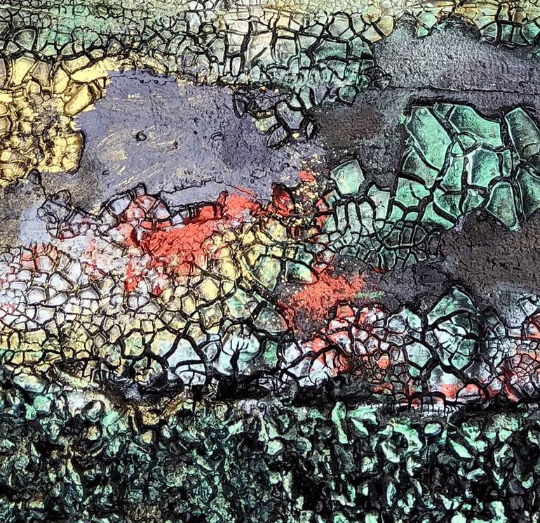 Original Abstract Expressionism Abstract Painting by Jason Lincoln Jeffers