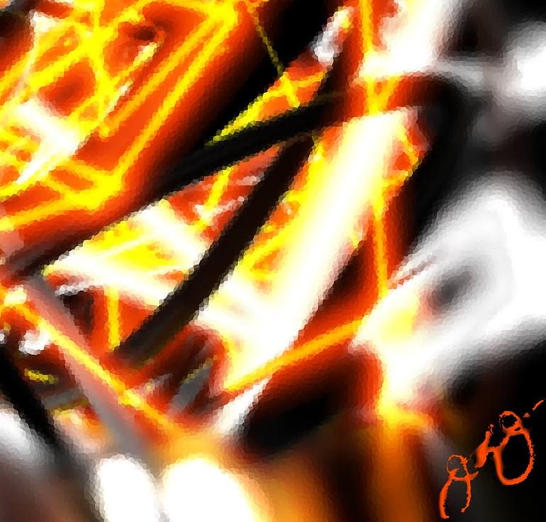 Original Abstract Expressionism Abstract Digital by Jason Lincoln Jeffers