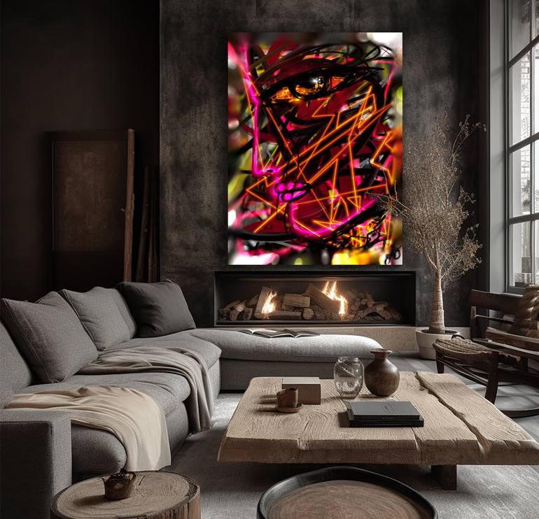 Original Abstract Expressionism Abstract Mixed Media by Jason Lincoln Jeffers