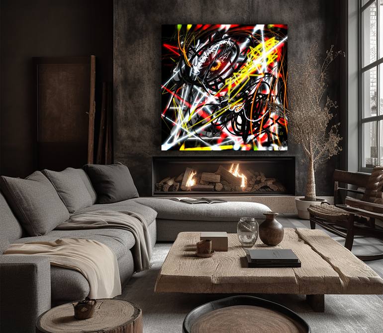 Original Abstract Expressionism Abstract Digital by Jason Lincoln Jeffers