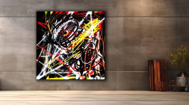 Original Abstract Expressionism Abstract Digital by Jason Lincoln Jeffers