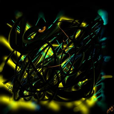 Original Abstract Digital by Jason Lincoln Jeffers