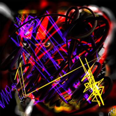 Original Abstract Digital by Jason Lincoln Jeffers