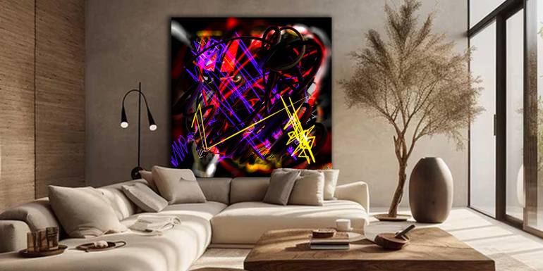 Original Abstract Digital by Jason Lincoln Jeffers