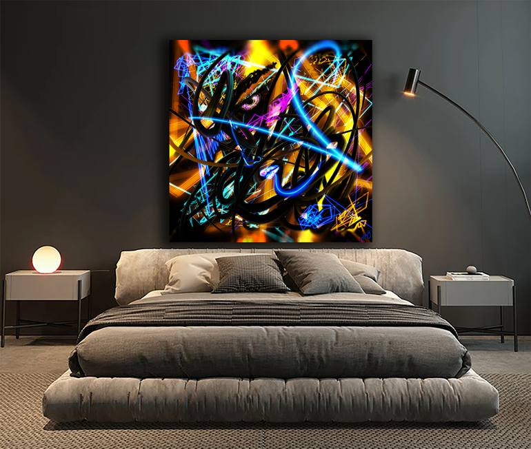 Original Abstract Expressionism Abstract Digital by Jason Lincoln Jeffers
