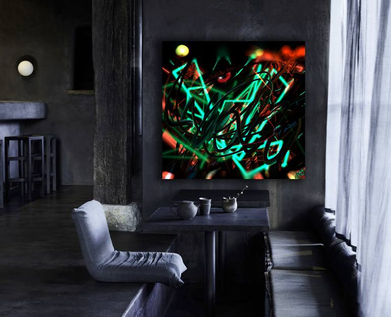 Original Abstract Expressionism Abstract Digital by Jason Lincoln Jeffers