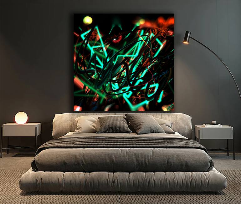 Original Abstract Expressionism Abstract Digital by Jason Lincoln Jeffers