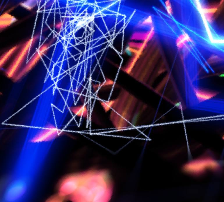 Original Abstract Expressionism Abstract Digital by Jason Lincoln Jeffers