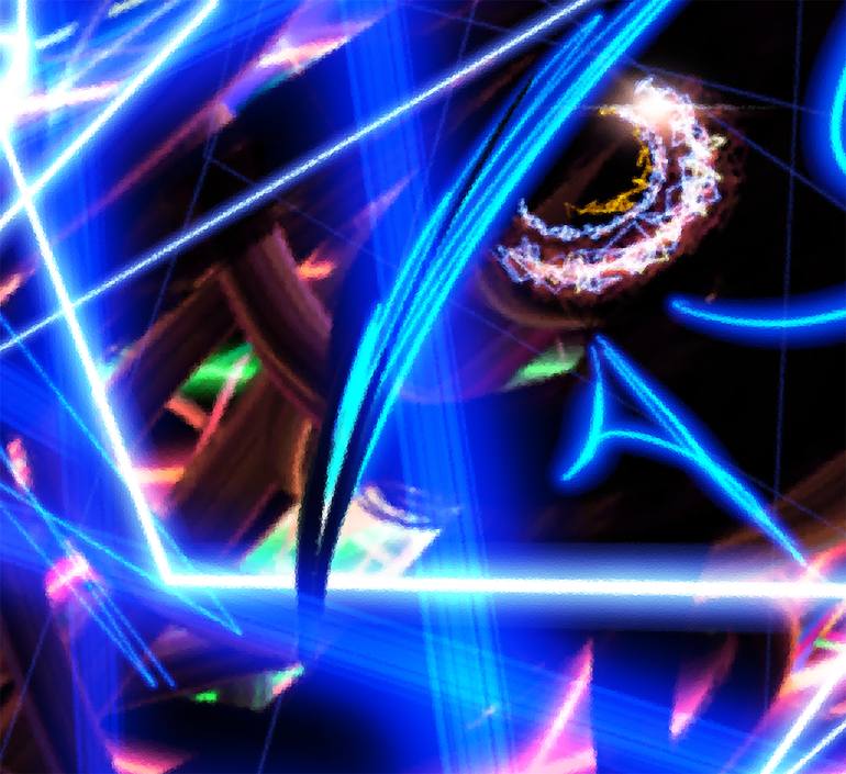 Original Abstract Expressionism Abstract Digital by Jason Lincoln Jeffers
