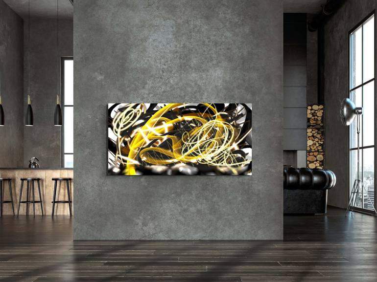 Original Abstract Expressionism Abstract Digital by Jason Lincoln Jeffers