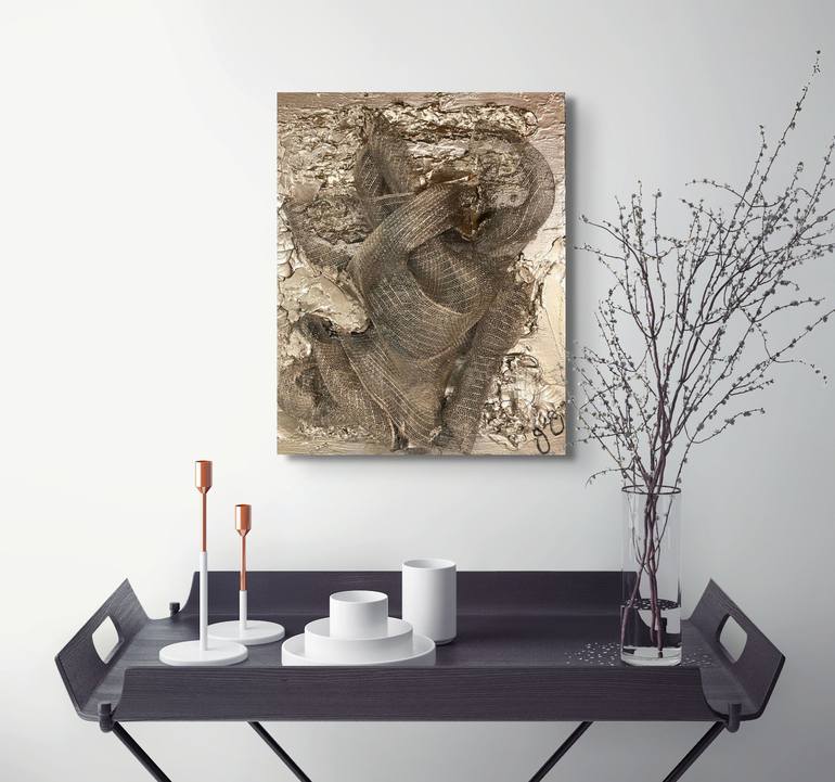 Original 3d Sculpture Abstract Painting by Jason Lincoln Jeffers